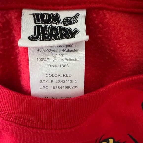 Tom and Jerry Christmas Sweatshirt - Picture 4 of 4